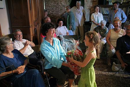 Des fleurs pour Dominique RAVEL !