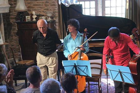 Paul, Dominique et Christophe... Salut les artistes !